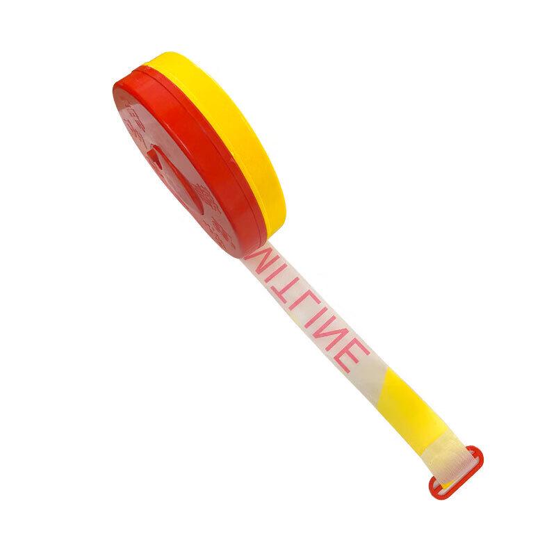 Retractable Safety Warning Tape Reel 100m