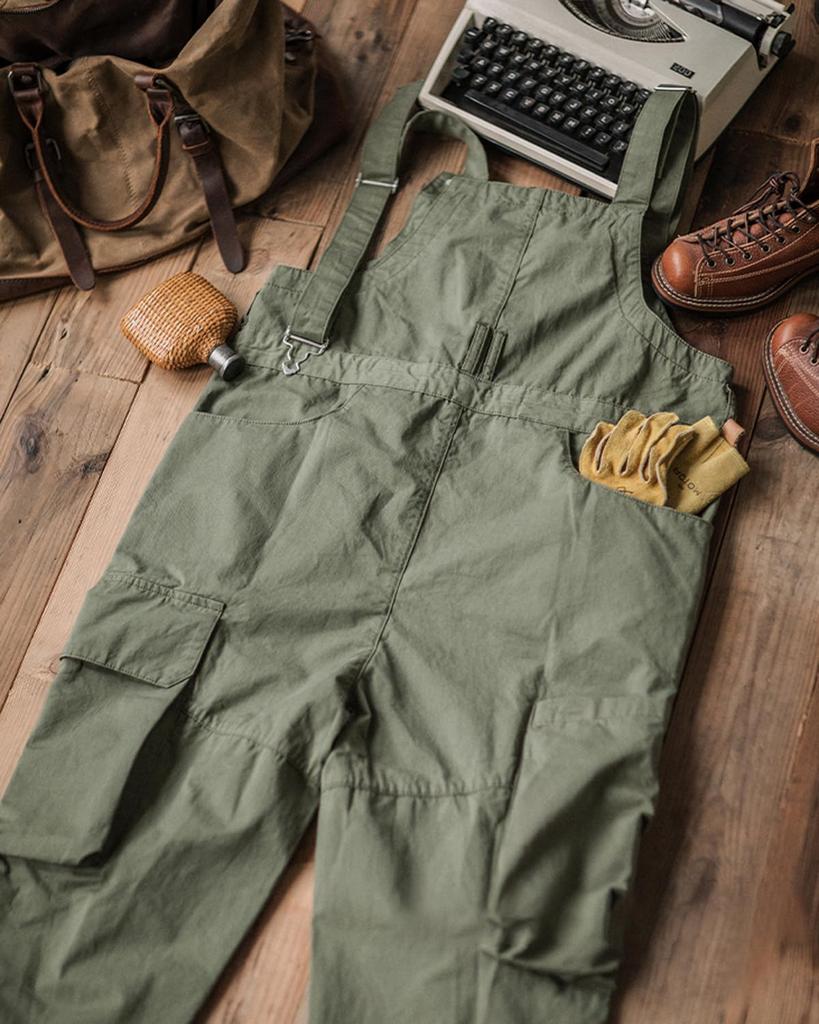 Kayiyasu Cargo Overalls mit mehreren Plus Deck Casual Loose Street Style Herren Taschen, Größen, Unisex, Arbeitskleidung, Overalls, Hosen, Camping, Outdoor,