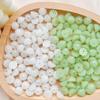 Antique-Style Jade Lotus Pod Glass Beads for DIY Jewelry and Hair Accessories