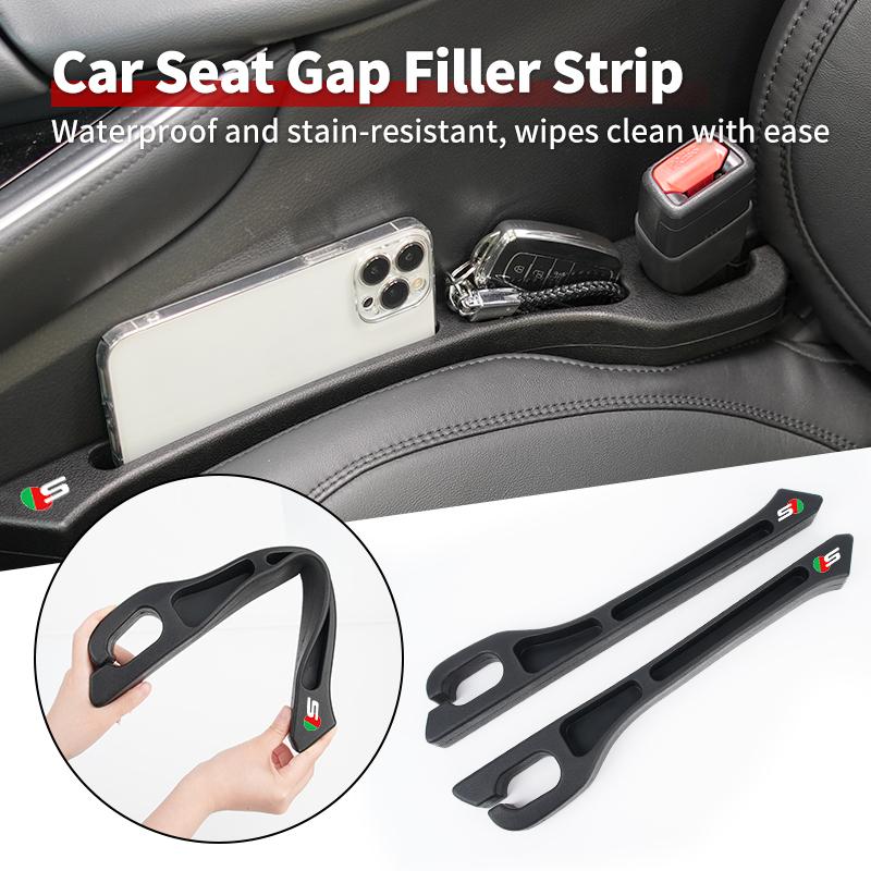 Car Seat Gap Storage Box Seam Filler Strip Leak Plug Accessories For Jaguar XF XJ XFR XKR X-Type F-Pace I-Pace S-Type F-Type