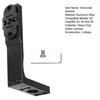 Horizontal Mount Bracket for Insta360 X3/X4/X5 Aluminum Alloy Action Camera 90 Degree L Bracket Transverse Support Holder with 1/4-inch Screw Hole