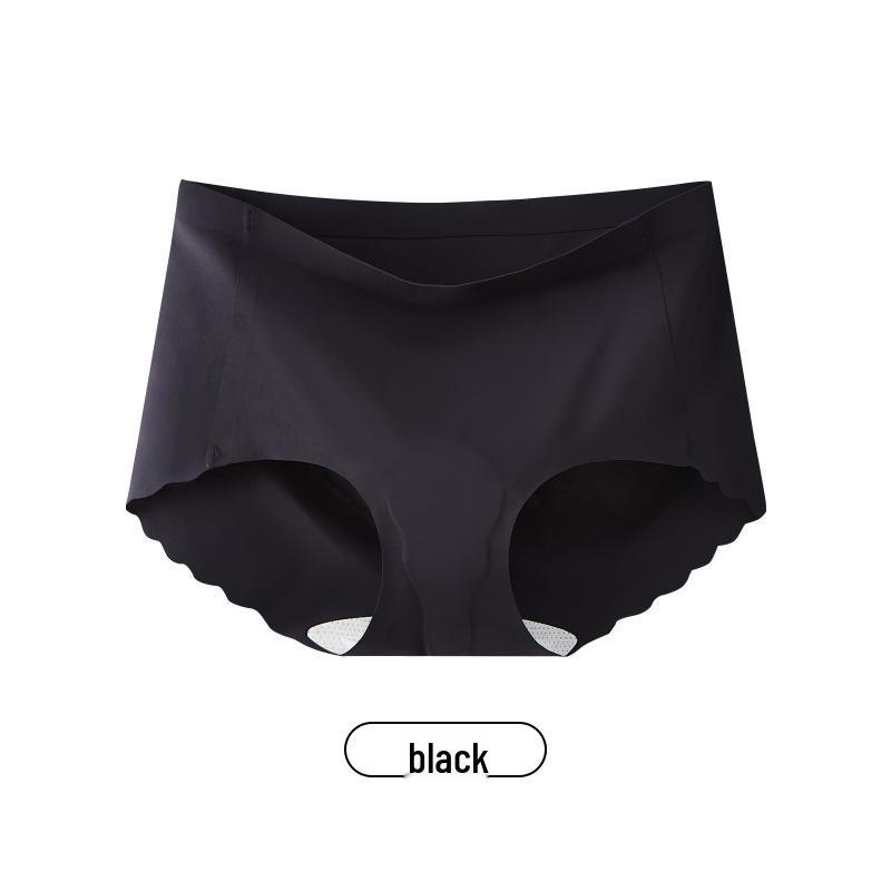 Summer 0023 Women's Antibacterial Traceless Yoga Briefs with 7A Latex Silk and Ice Silk for Comfort and Flexibility