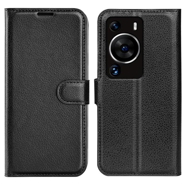 

Для Huawei P60 Pro Litchi Текстурный телефон Кожаный чехол-бумажник-подставка с защитой от падения Чехол для телефона