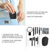 13Pcs Hearing Aid Cleaning Kit Ventilation Rods Screwdrivers Brush Vent Cleaner Triple Magnifying Glass Earphones Cleaning Brush