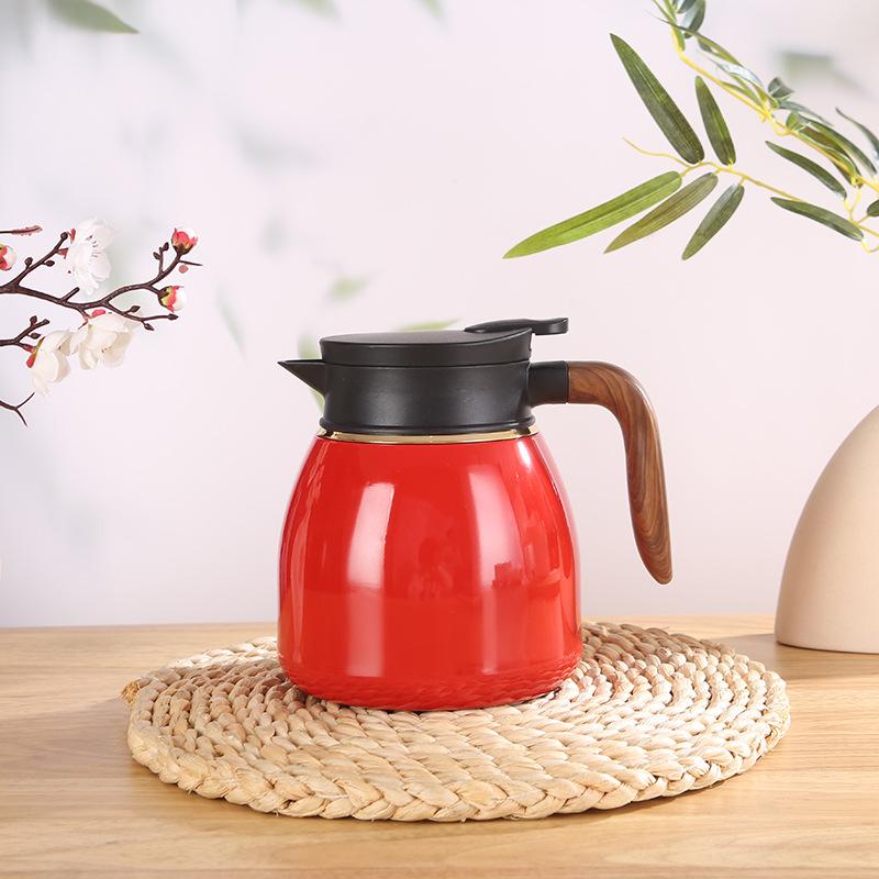 High Appearance Level Stainless Steel Vacuum Pot Large Capacity Household Tea Pot Tea Separation Handle Insulation Pot
