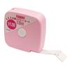 Promart Antibacterial Tape Measure, Auto-Stop Type, Pink, KA-15P