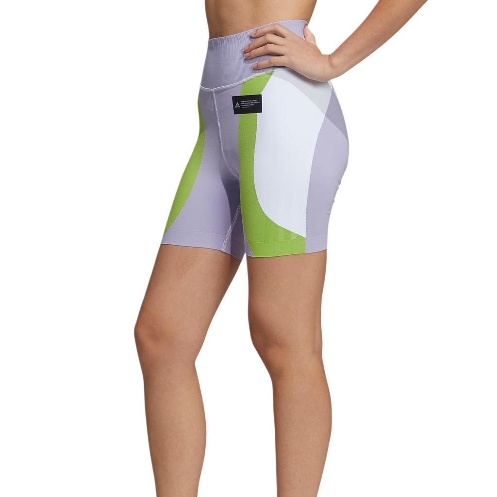 Adidas Primeknit Sports Shorts Women's Light Purple GG6833