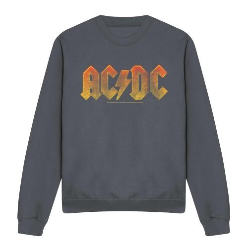 AC/DC Unisex Adult Gradient Logo Sweatshirt