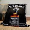 Jack Daniel's Legacy Plüschdecke Weich Bequem Ganzjahresdecke Sofa Büro Nickerchen Decke Outdoor Reise Überwurf Perfektes Geschenk