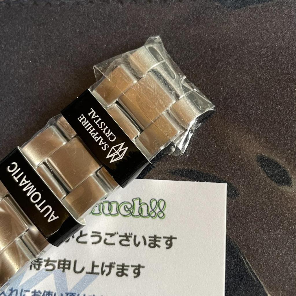 Used New Unused Orient Mako 40 Genuine Belt Removed from RN-AC0Q14L