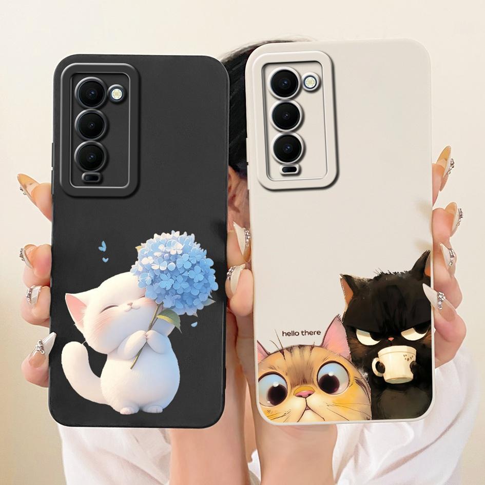 For Funda Tecno Camon 18 18T 18P 18i Phone Case Popular Flower Soft Silicone Cover For Tecno Camon 18 Premier CH9 CH9n Protector