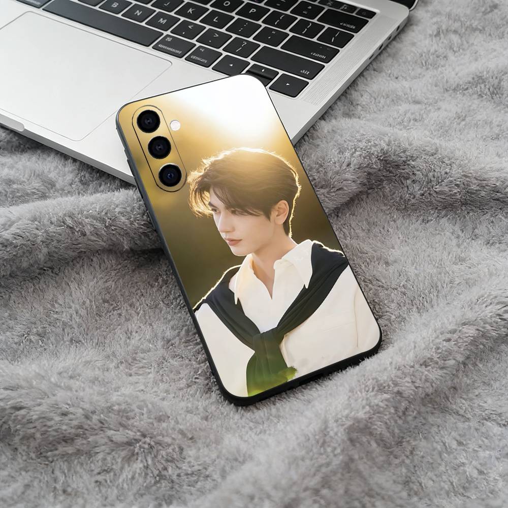 Actor Linghe Zhang Phone Case For Samsung Galaxy A73,A71 A72,A70,A53,A52,A51,Soft Silicone Black Cover