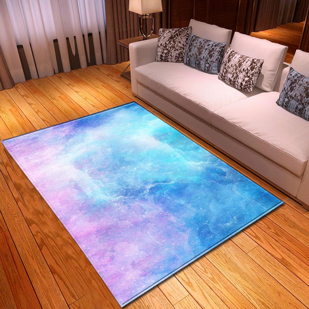 Simple Starry Sky Living Room Carpet Bedroom Dining Room Floor Mat Pattern Size