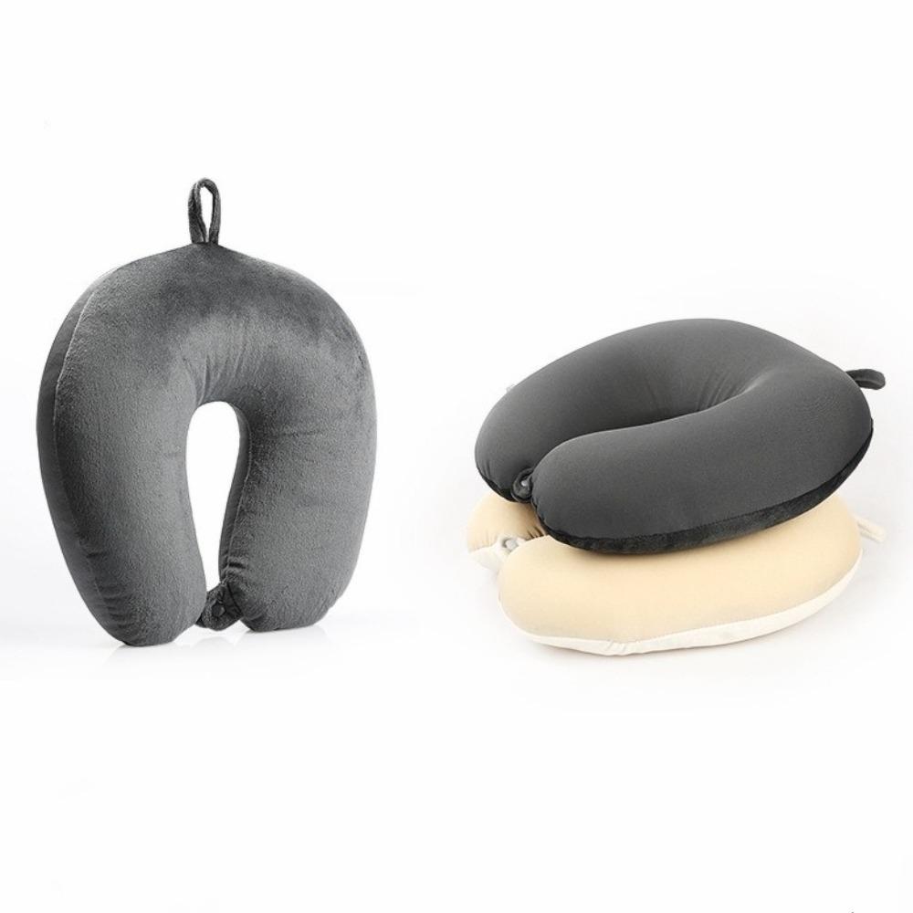 Soft Travel Pillow Comfort Travel Cushion Convenient Car Neck Pillow  Cars and Home Office Use