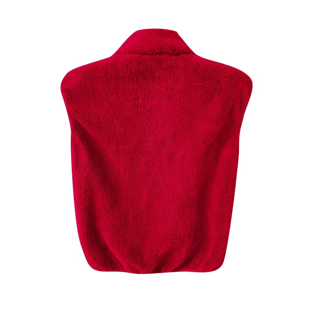 Women's Fashion /Winter Double-Face Fleece Thickened And Fluff Warm Vest