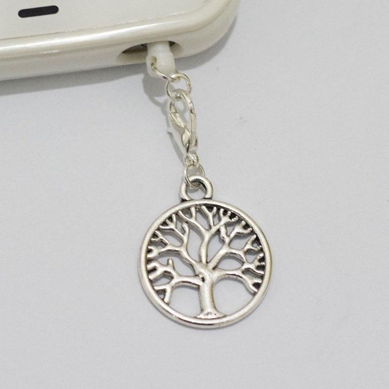 12pcs Tree of Life Charms Pendants Alloy Tree Bead Charm Craft Supplies for Bracelet Necklace Jewelry Making Findings Accessory,3 Colors