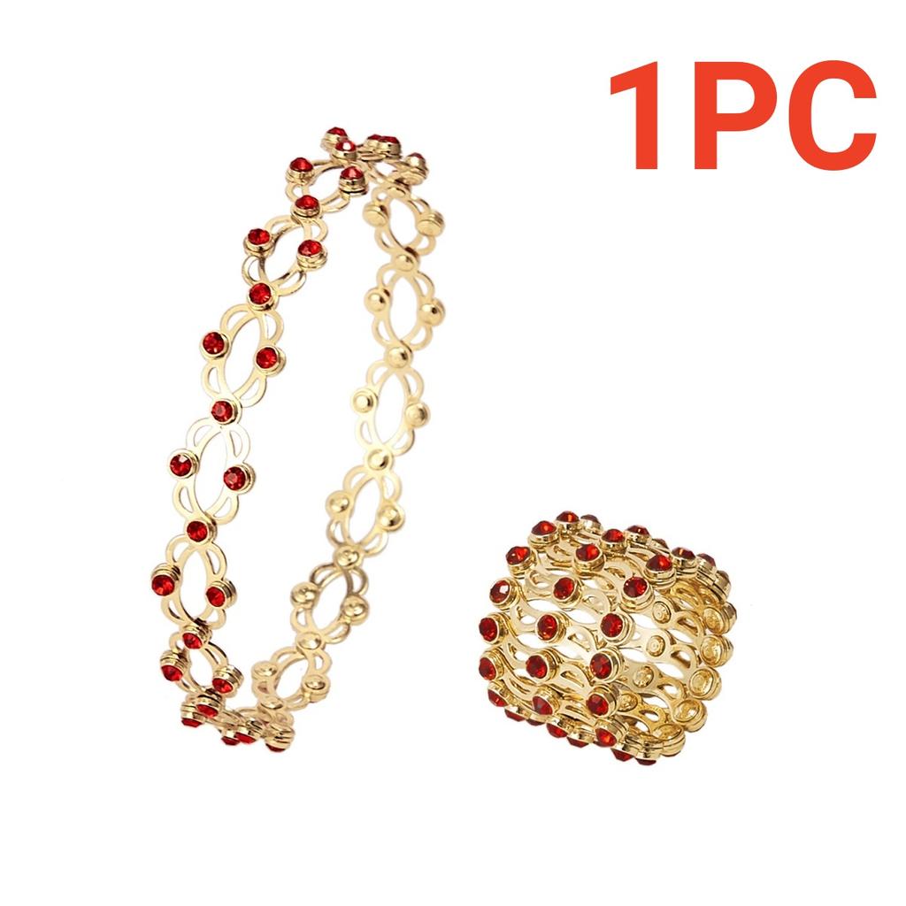 Mode Magie 2-in-1 Faltbare Einziehbare Armbandringe Für Damen Herren Kreativer Eingelegter Strass Dehnbarer Ring Armreif Schmuck