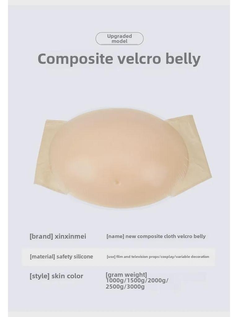 Silicone Fake Pregnancy Belly for Studio Actors and Photos
