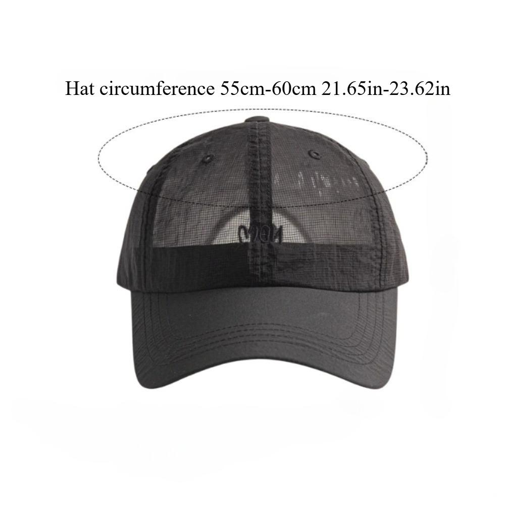 Short Brim Baseball Cap Letter Embroidery Two Tone Color Block Quick Dry Fabric Unisex Breathable Hat for Casual Running Sports