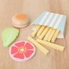 DIY Montessori Toys Simulation Kitchen Pretend Play Salad Cooking Cut Food Set Early Education Toys GiftsFor Children Kids