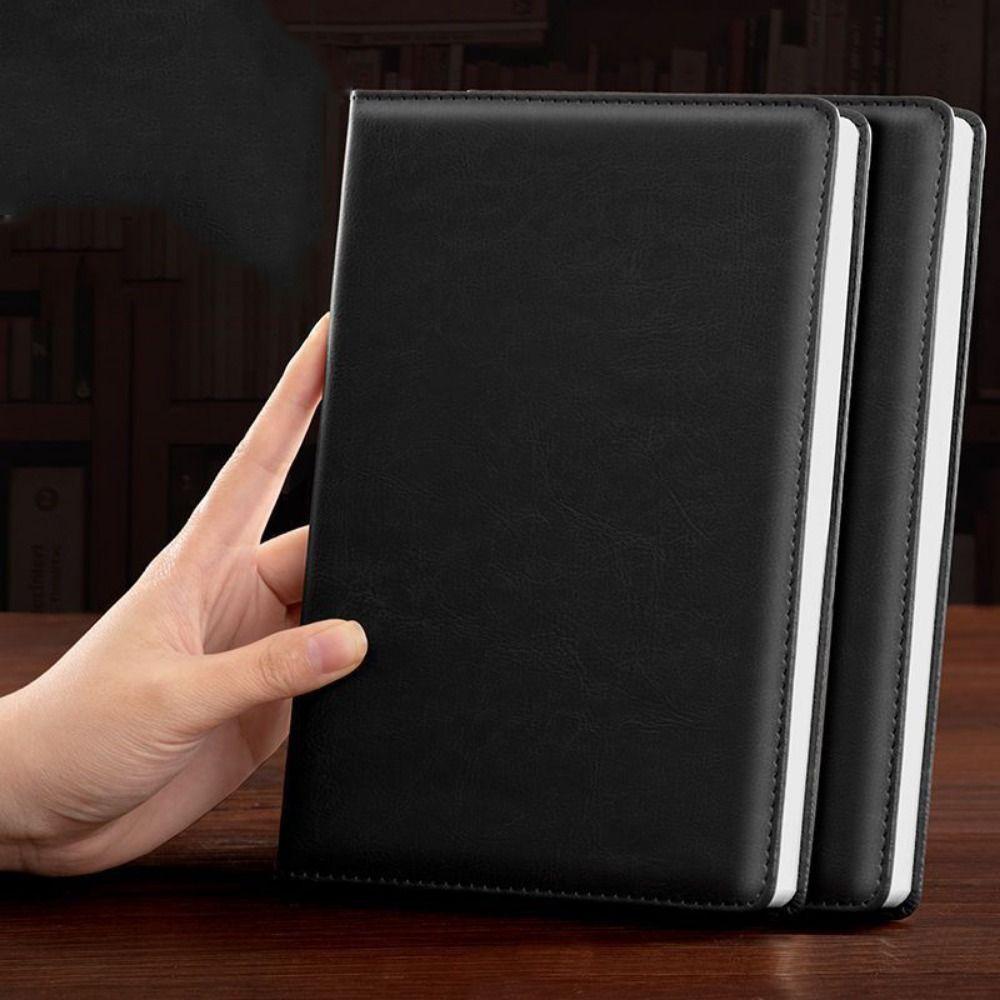 PU-Leder-Abdeckung A5 Büro-Notizbuch 240 Seiten A5 Quadratische Notizbücher Schreibblock