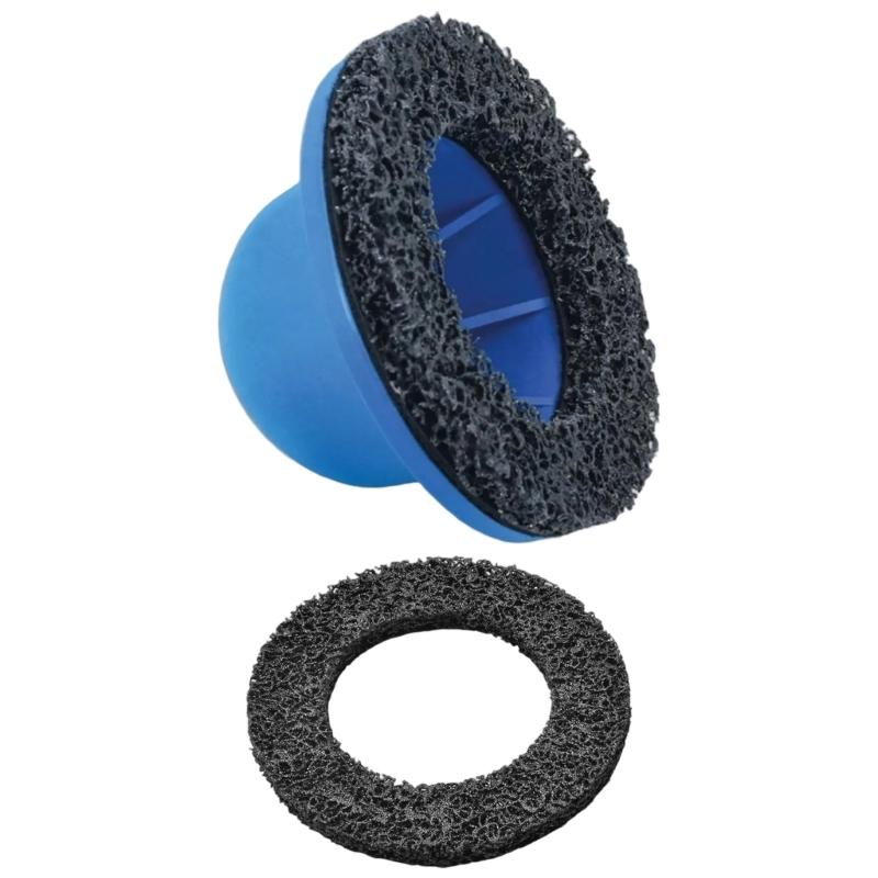 Professional Brake Disc Polishing Tool 150mm Wheel Hub Cleaner Automotive Polishing Brush Upgrades for 150mm Wheel Hubs