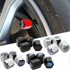 For Subaru STI XV WRC WRX BRZ FORESTER IMPREZA LEGACY OUTBACK 4PCS Metal Car Wheel Air Covers Rustproof Tire Valve Caps Y15