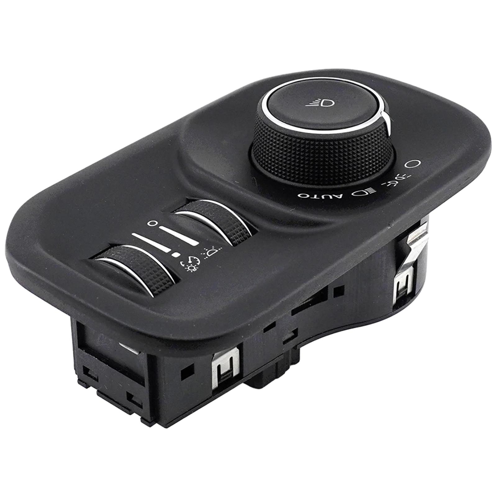 

Автомобильный пластиковый передний переключатель управления фарами противотуманных фар улучшенная видимость прочный для 1500 2500 3500 68401933AB 68401933AA