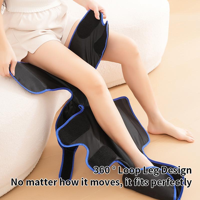 3-speed Temperature Full Leg Wrap Air Pressure Massage Machine Intelligent Airbag Knee Protector Adjustment Wireless Leg Massager