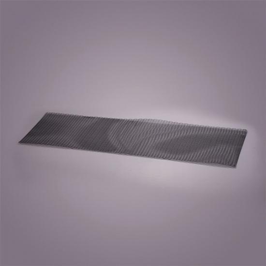 Car Bumper Mesh Grille Net Cover Protector Aluminum For Fender Hood Vent Black