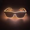 Decorative Glasses Trendy Glowing Glasses Light Up Party Decorations Christmas Gift Unique Take Photo Props