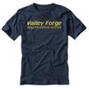 Valley Forge - Marineblaues kurzärmeliges T-Shirt