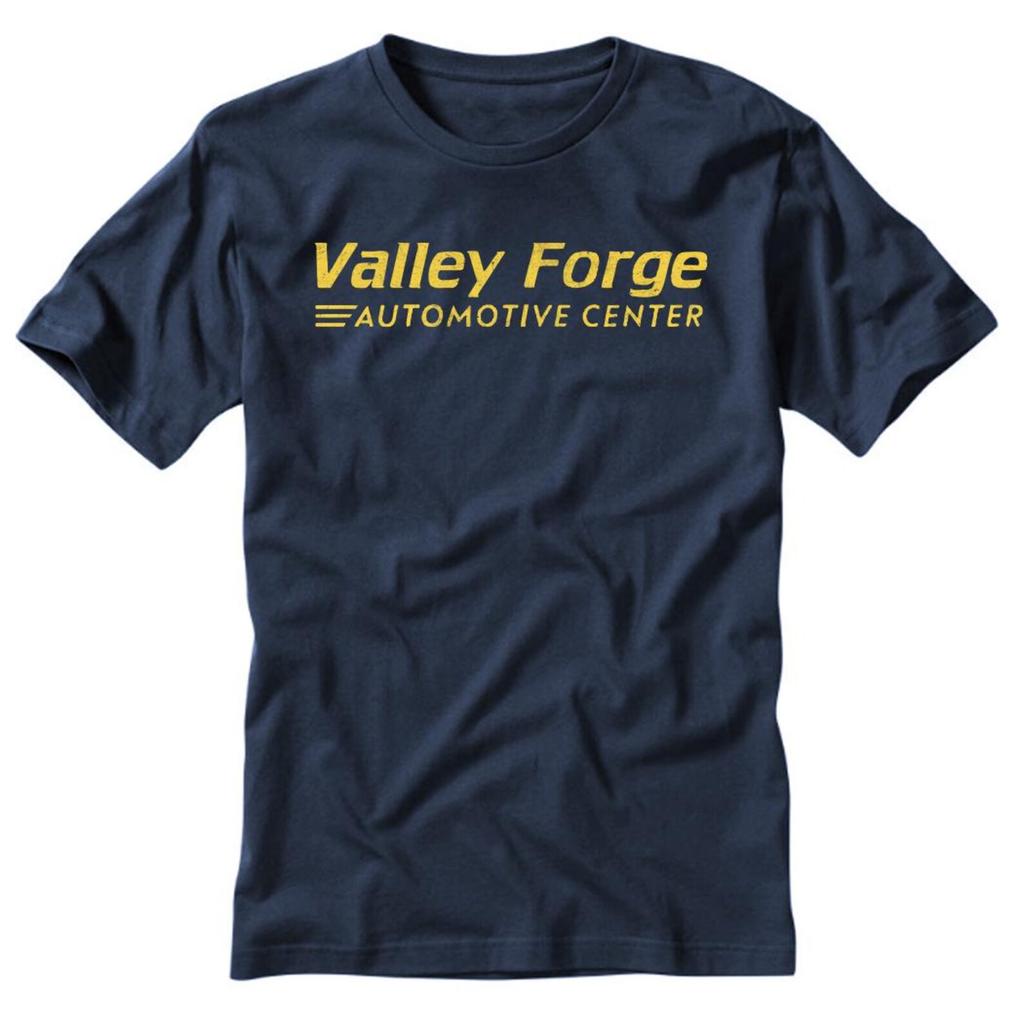 Valley Forge - Marineblaues kurzärmeliges T-Shirt