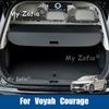 Retractable Car Trunk Cargo Cover Heavy Duty Sun Protection Privacy Shield Interior Accessories For Voyah Courage 2025 2026