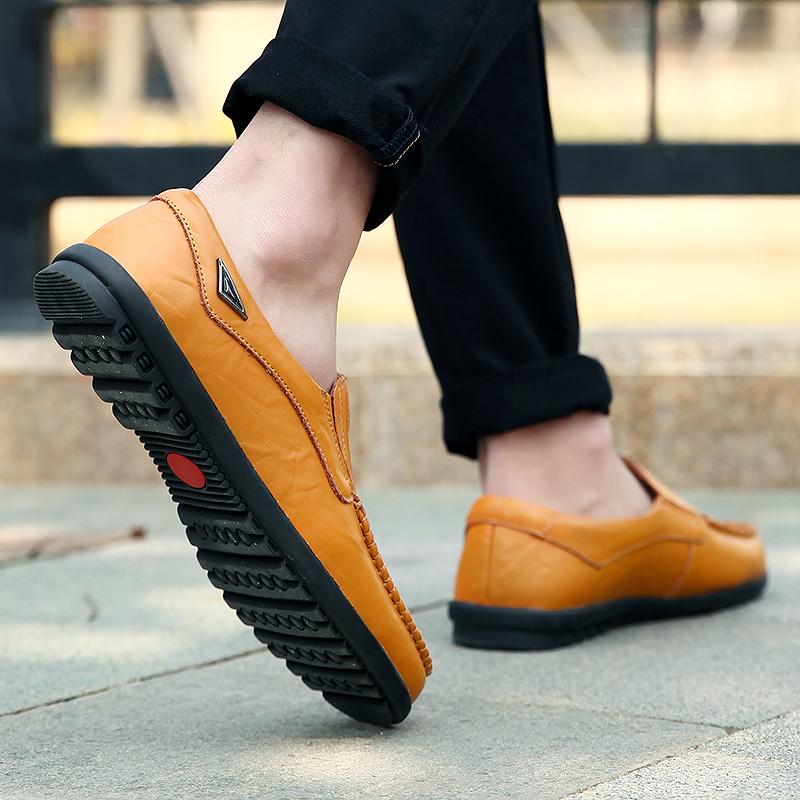 Мужская повседневная обувь без шнуровки на плоской подошве — фото 14