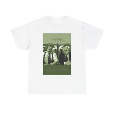 Das Bobs Büro Space Grafik T-Shirt Vintage Filmplakat Unisex Schwerer Baumwollstoff Unisex T-Shirt
