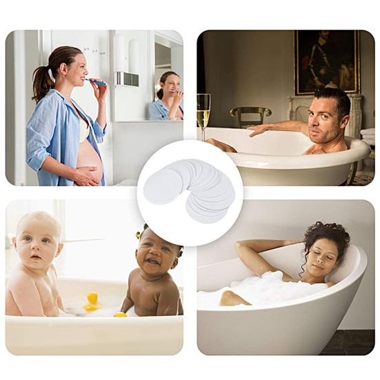 30 Pièces Autocollants Antidérapants, Autocollants de Douche Bandes de Sécurité de Bain Transparent Auto-adhésif Antidérapant Autocollants pour Baigno | Leroy Merlin