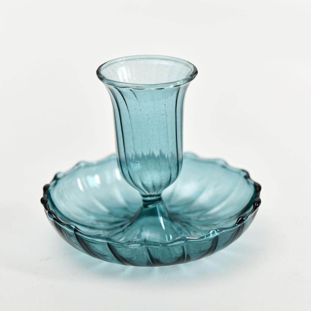 Multi-Color Glass-Style Candle Holder Creativity Romantic Desktop Candlestick Ornament for Home Living Room Room Decoration Gift