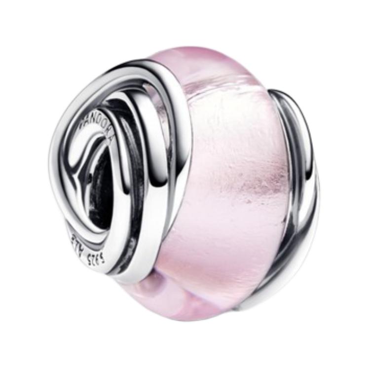 Pandora Asymmetrical Design Pendant Women pendants Pink 793241C00 Box