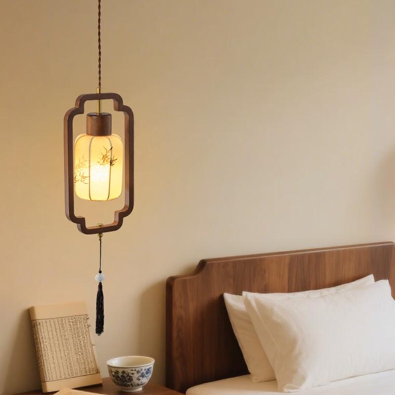 Song Style Aesthetic Bamboo Shadow Chandelier
