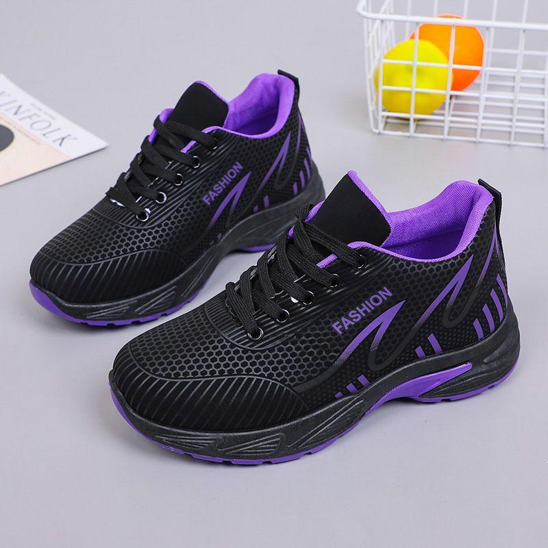 Fashion Spring Autumn Black Woman Footwear High on Platform Running Shoes for Women 2025 New Designer Luxury Stylish Arrival Casual Sale
