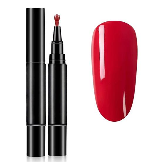 1/6 db Körömlakk Toll 3 az 1-ben Gyorsan Száradó Hosszú Ideig Tartó Magas Fényű DIY Manikűr Körömfestés Természetes Nude Nőknek Lányoknak Körömre Lábkörömre Gél Lakk Toll