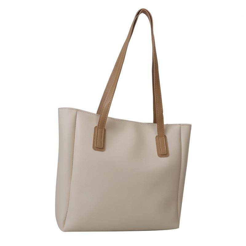 Fashionable Pu Large Capacity Tote Bag For Women Trendy Commuter Bag With Zipper