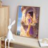 Disney Diamond Painting 5D DIY Full Circle Diamond Painting Kit Rapunzel Home Bedroom Wall Decor Crafts