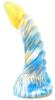 Arkan Dildo 18 X 5cm Gold-Blue - F*CK MY COLOR - Unusual Dildos