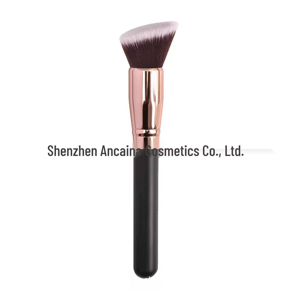 Multifunctional BB Cream Makeup Brush - Round, Angled, Flat Heads for Foundation & Powder Application