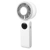 Ventilator Portabil de Mare Viteză Ventilator de Răcire cu Semiconductor 100 Nivele de Viteză Ventilator de Gât Pliabil Alb