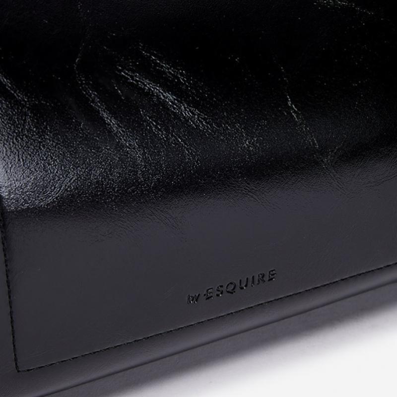 By Esquire Women Low Curve Tote Bag Black