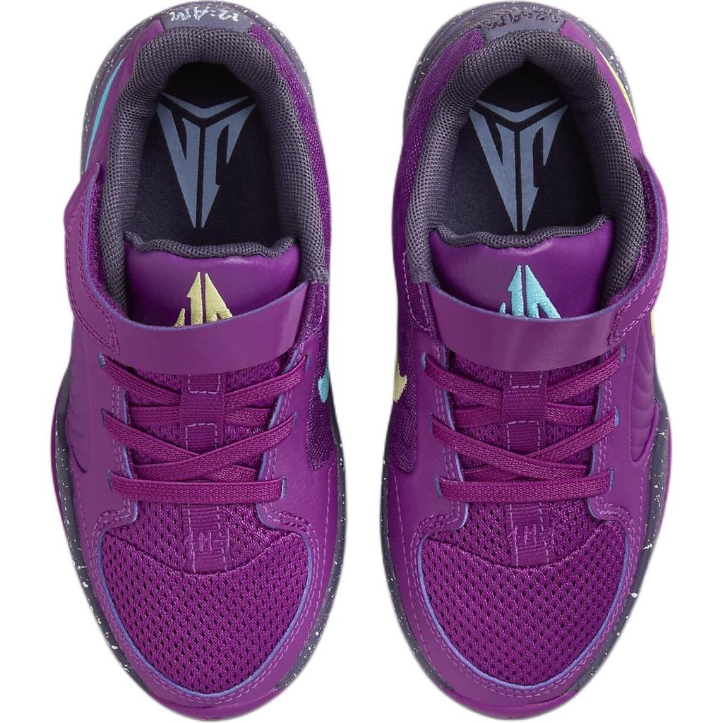 New Nike Ja 2 Anti-Slip Wear-Resistant Low-Top Children's Basketball Shoes Purple Kids' FV5634-500