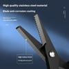1Pc Titanium Coating Stainless Steel Fishing Scissor Plier Cut Pe Braid Line Cutter Plies Carp Fishing Accessories Tools
